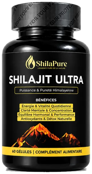 Flacon de shilajit SHILAPURE